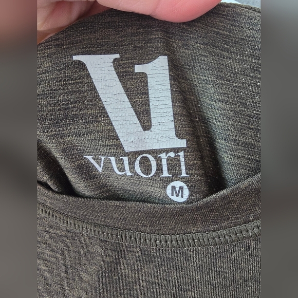 Vuori Men's Olive Short Sleeve Tee - Picture 4 of 8